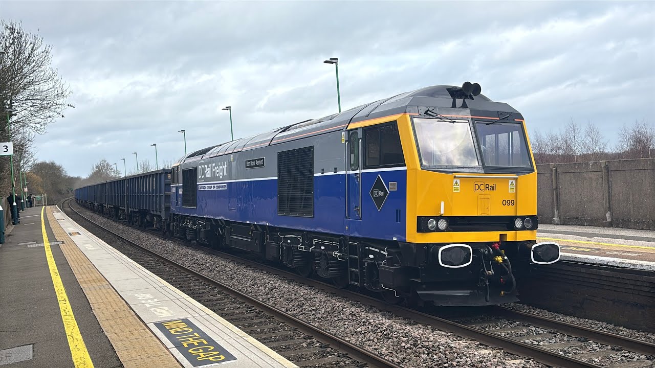 Trains at Tamworth WCML 23/02/2026