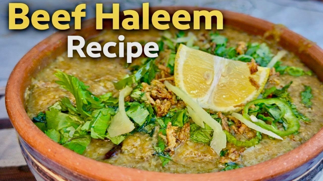 Beef Haleem Recipe | Authentic Pakistani Daleem | Step by Step | Summayya Hamza