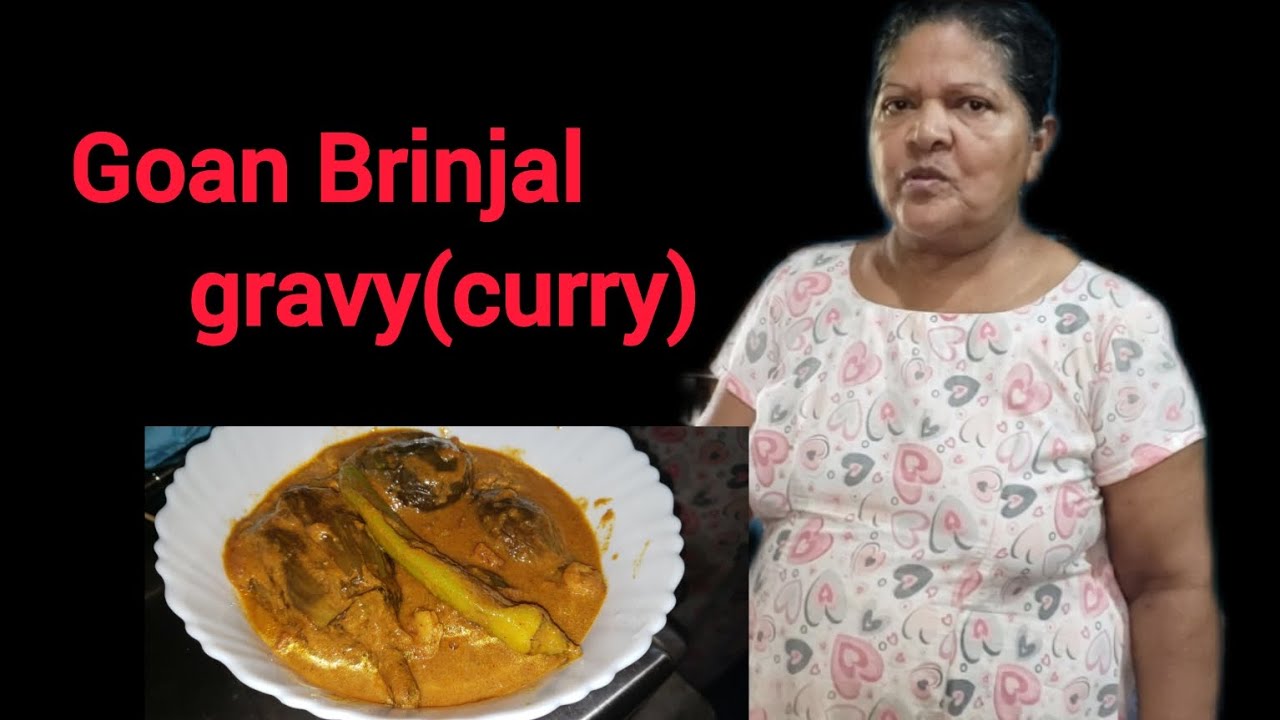 Goan Brinjal gravy(curry) recipe/vangyache khodi/eggplant recipe/Goan youtuber