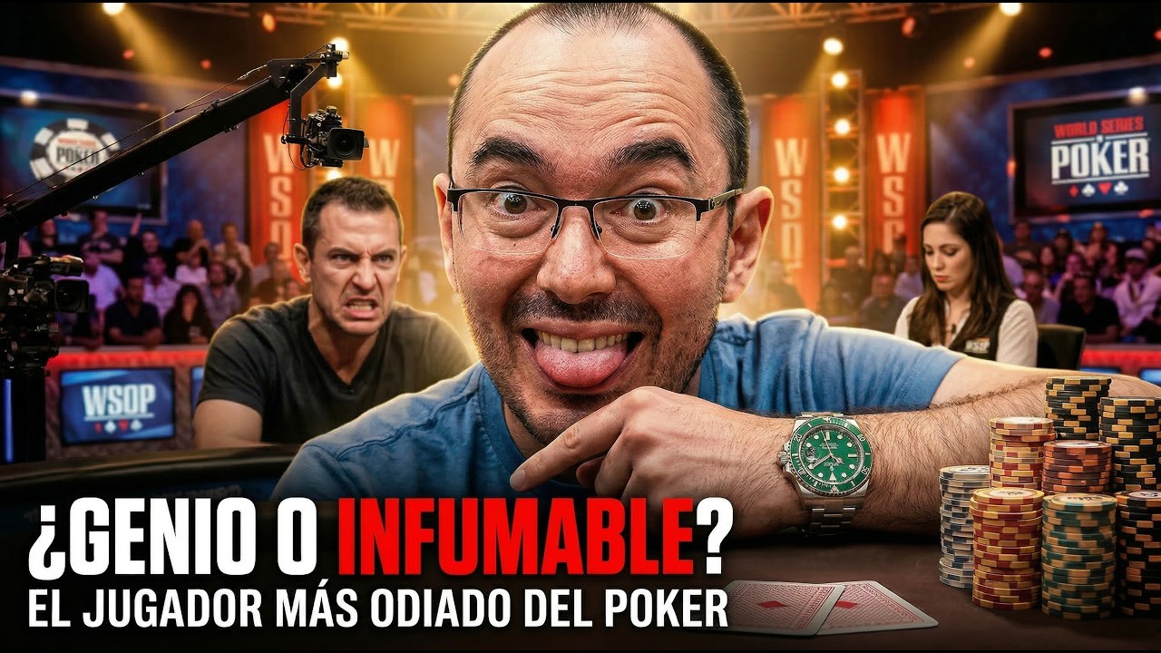 ¿William Kassouf es un genio del poker o el jugador más insoportable que ha existido?