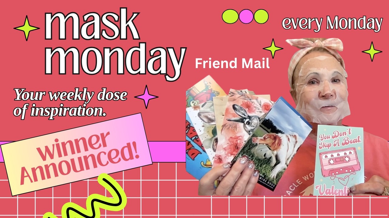 Mask Monday 💄 | Friend Mail, New Winner Announcement & Eyeliner Tip #1 with Bessie Hicks