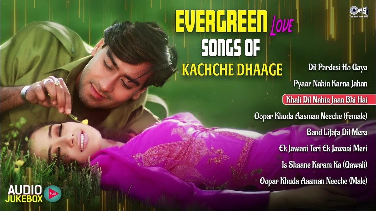 90's Evergreen Love Songs of Kachche Dhaage | Audio Jukebox | 90s Hits Hindi Songs | Bollywood Song