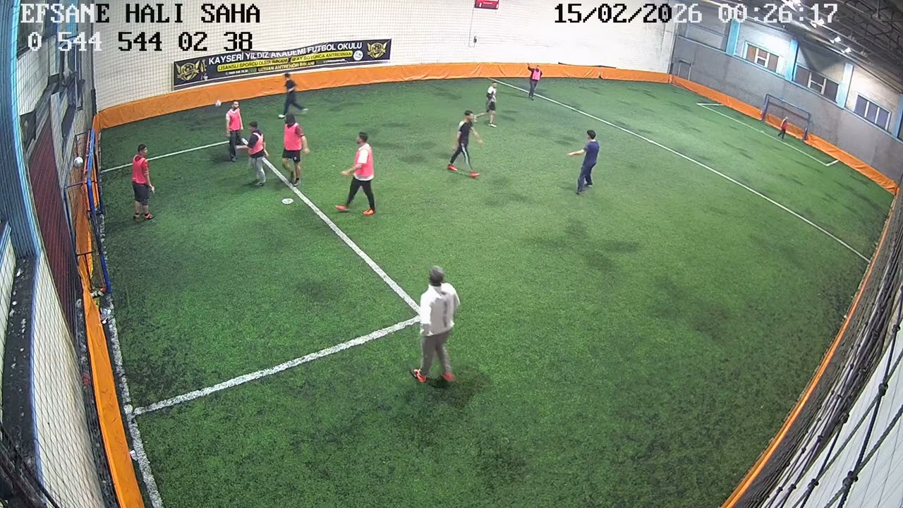 KAYSERİ EFSANE HALI SAHA 15  ŞUBAT  PAZAR    00   İLK YARI
