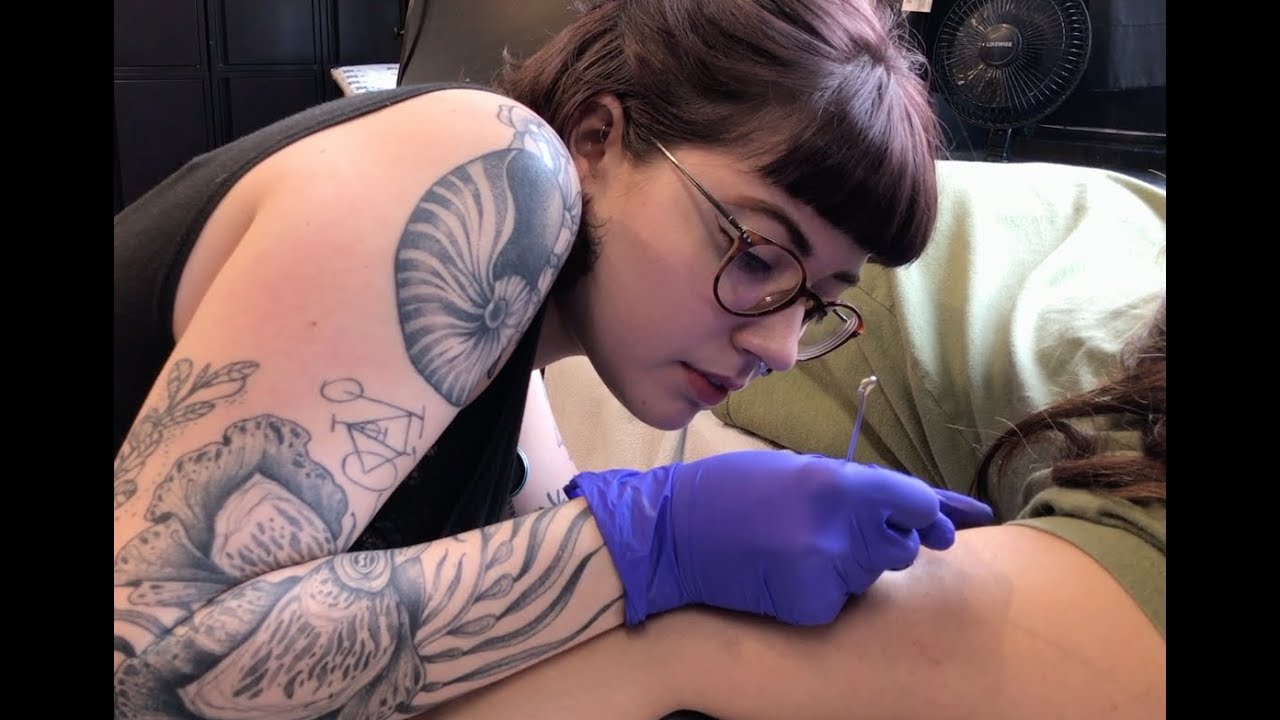 Hand Poked Tattoos