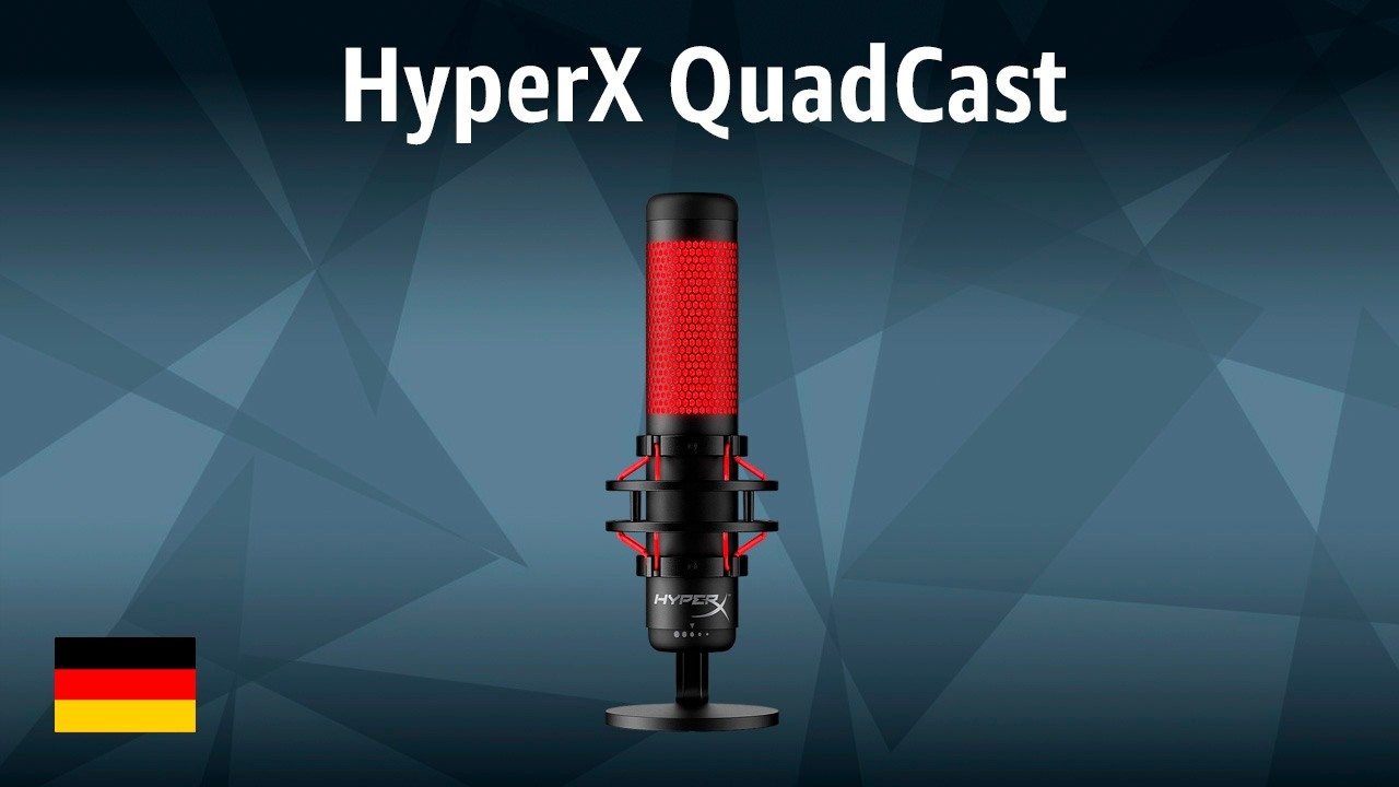 USB-Mikrofon HyperX QuadCast | TEST | Deutsch