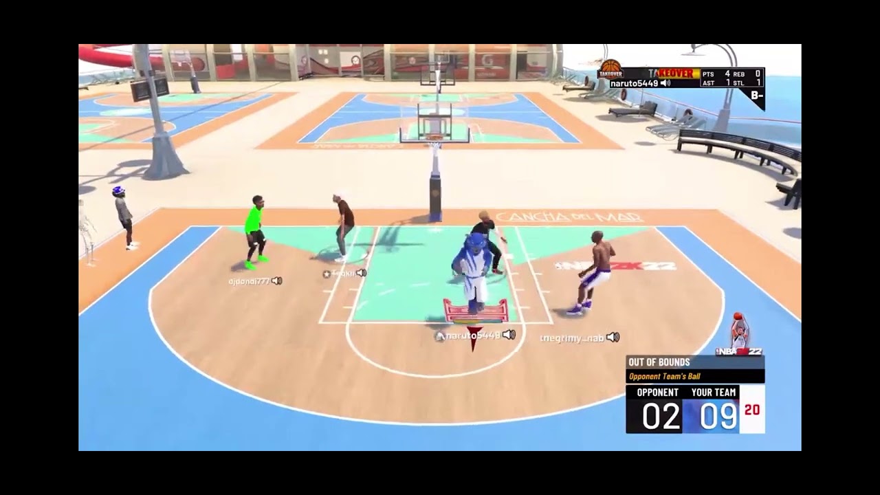 Nba2k22 3v3 park 