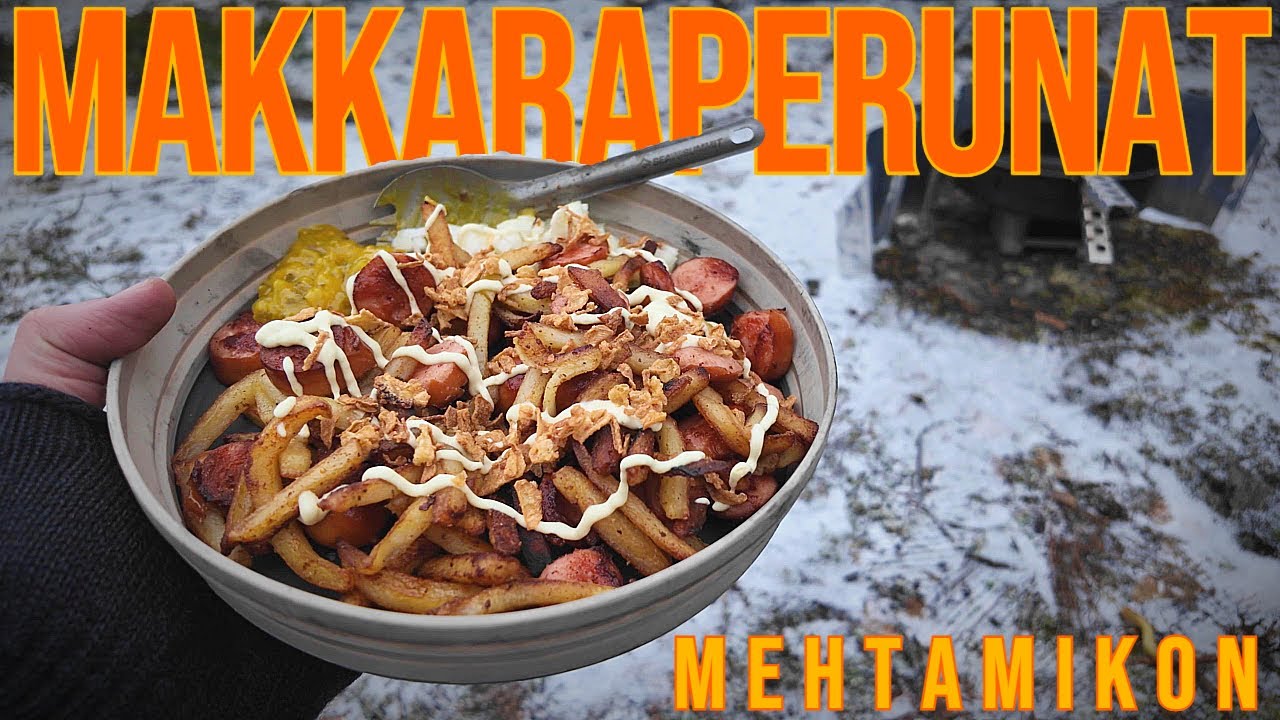 MEHTAMIKON MAKKARAPERUNAT | Suomen Kuvatuin Retkiruoka | ESBIT POLTTOAINETABLETIT TESTISSÄ