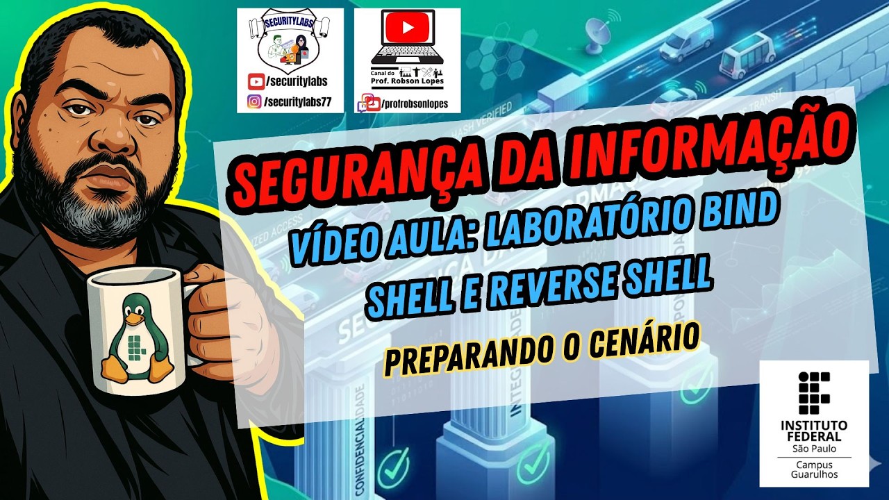 Bind Shell e Reverse Shell - Parte 1 - Preparando Cenário | Segurança da Informação | Prof. Robson