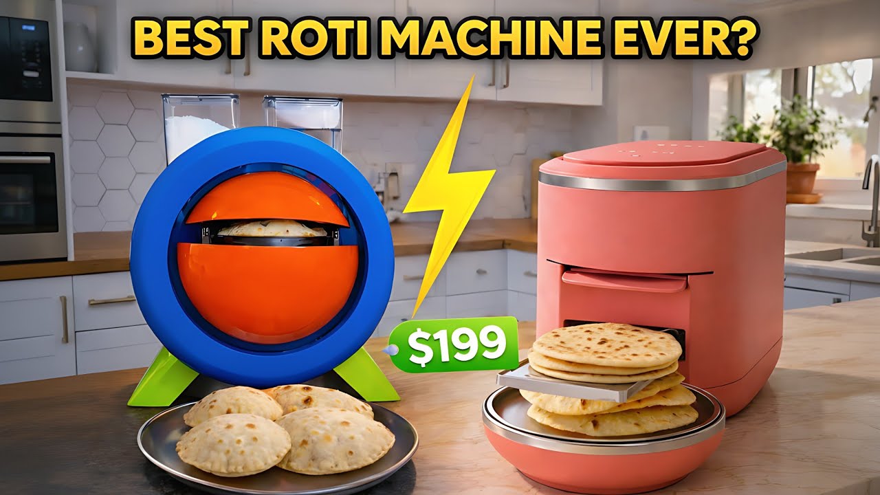 Automatic Roti Maker Machine for Home 😱 #Rotimaker #rotimachine