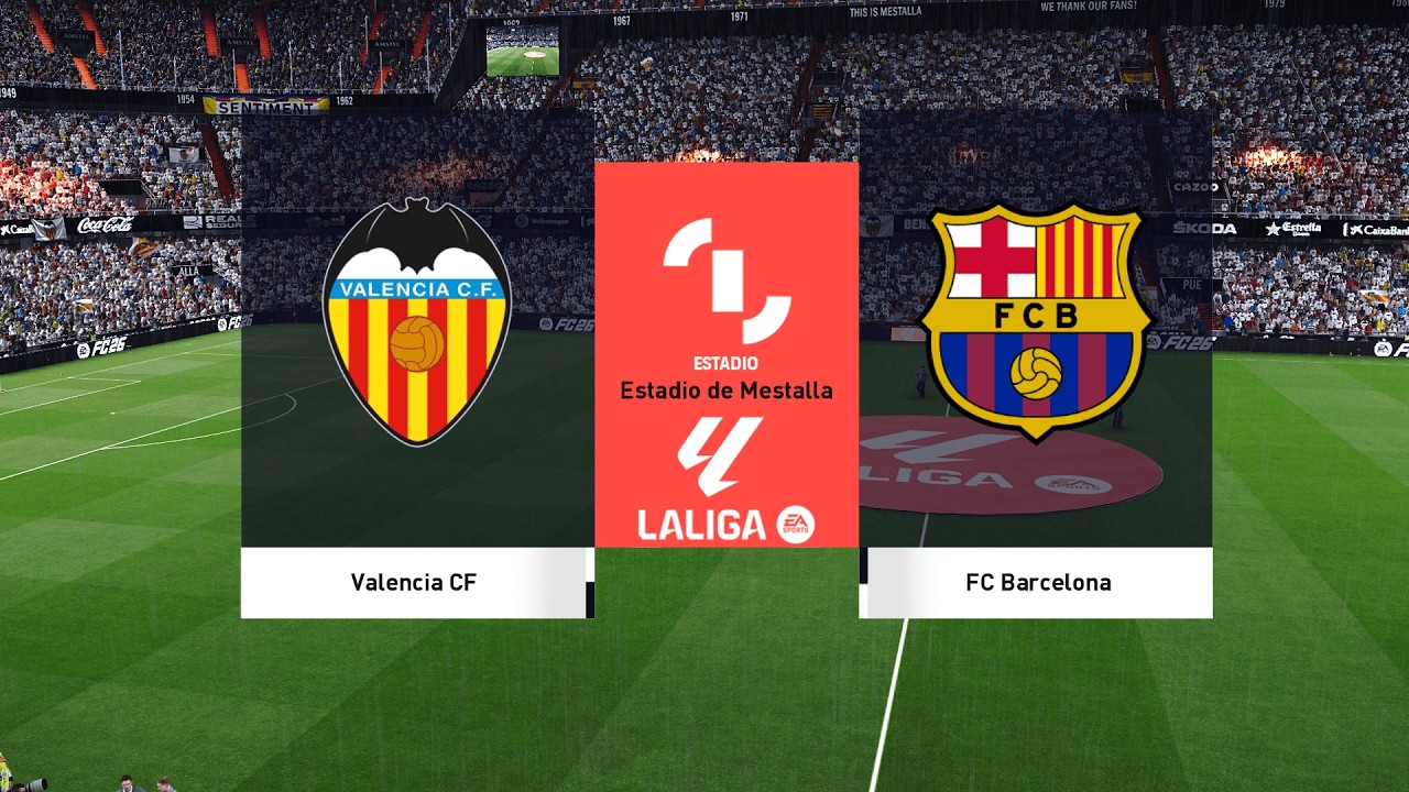 Day 36. Valencia CF - FC Barcelona