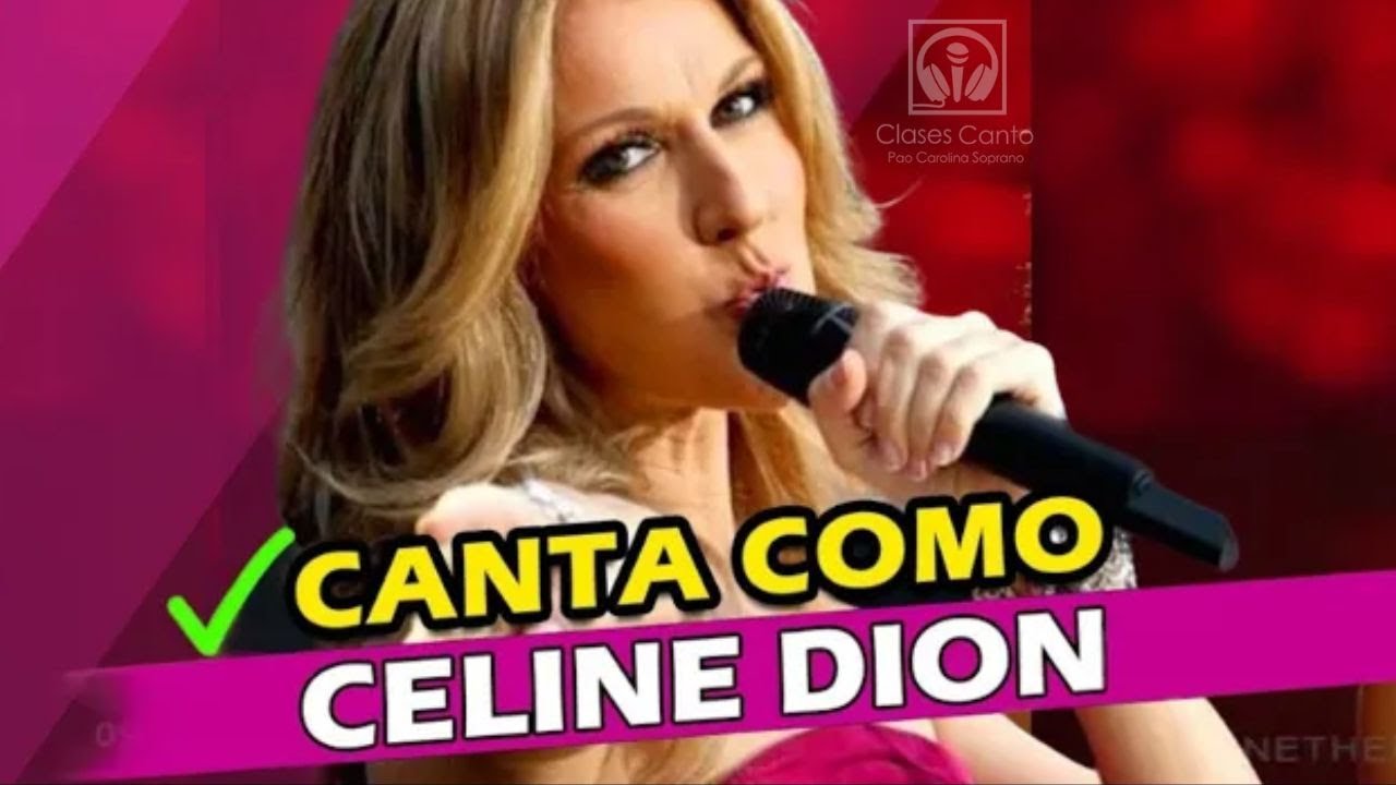 🔥Tutorial CANTA COMO CELINE DION l Pao Carolina Soprano