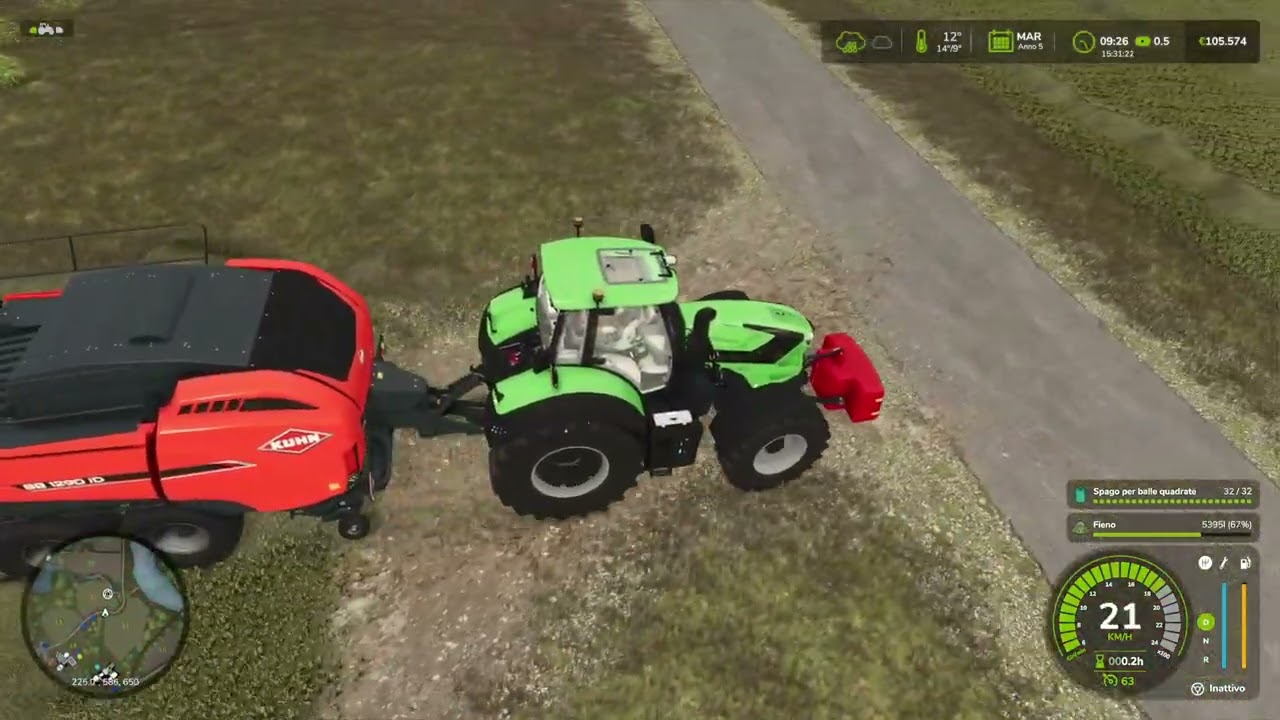 Farming Simulator 25 GAMEPLAY ITA - Riverbend Springs