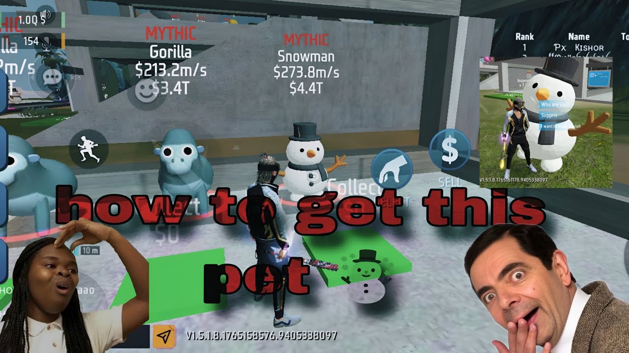 Snowman pet in steal pet free fire 😱 / how to get snowman ☃️ #pxlishor #freefire #steelpet 