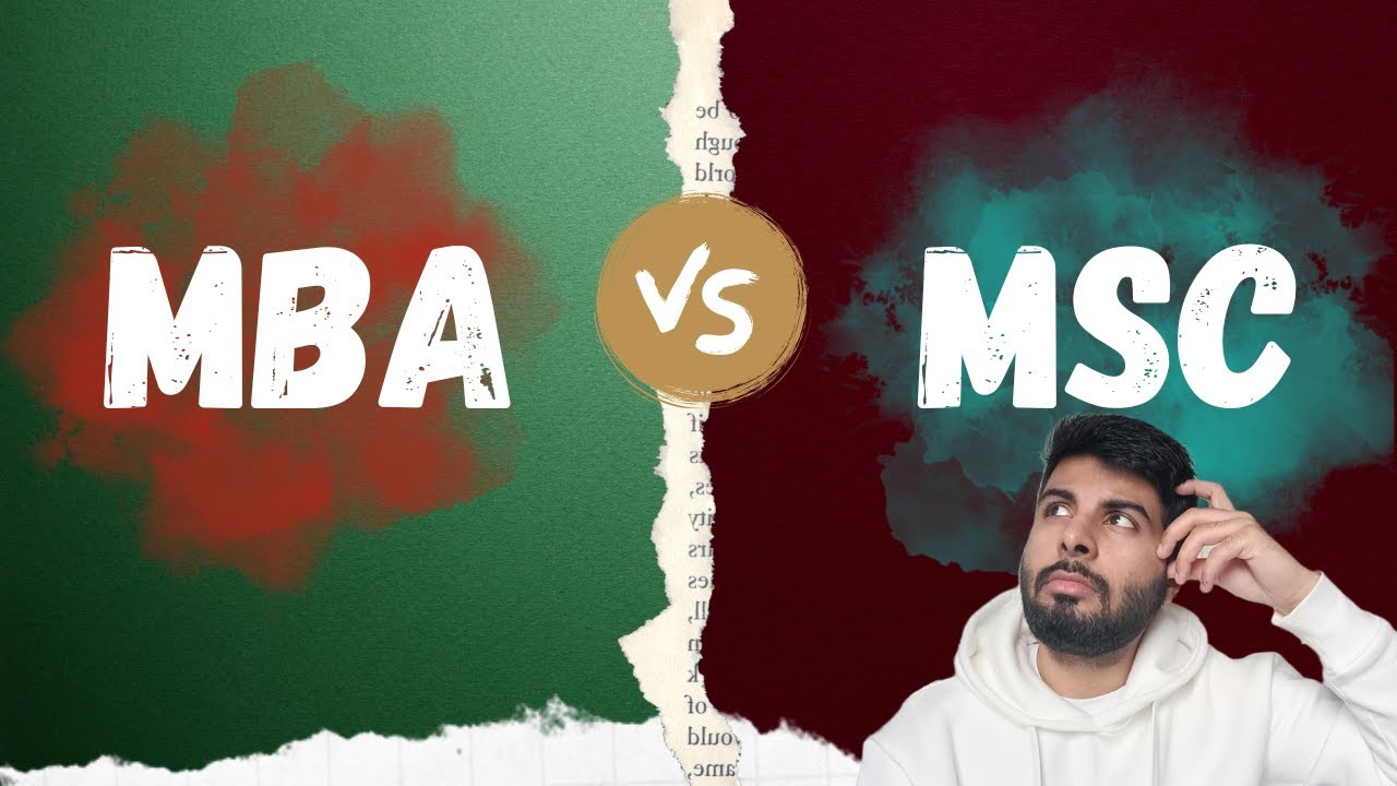 MBA vs MSc: Choosing the Right Postgraduate Degree for Your Future 🎓🚀 | S Quotient
