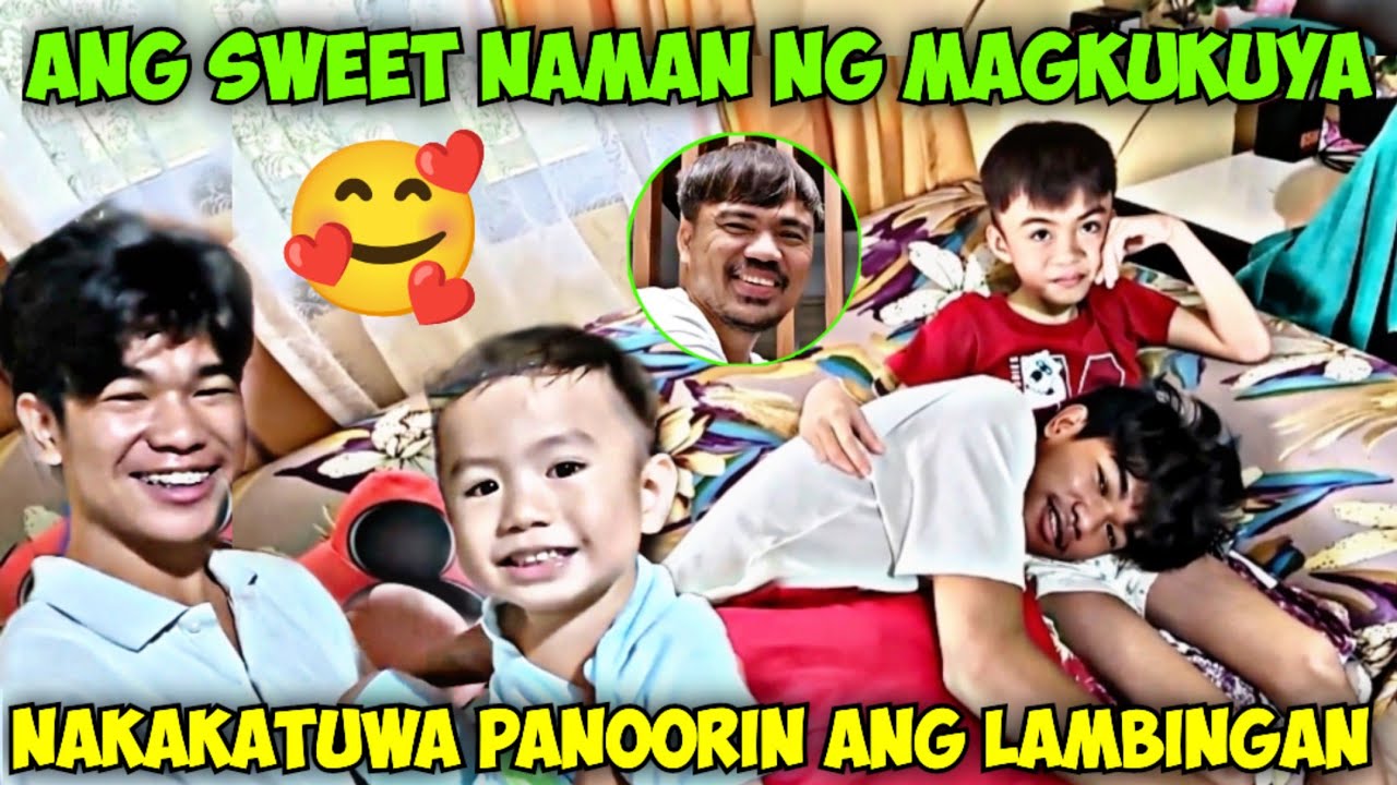 ANG SWEET NAMAN NG MAGKUYA | NAKAKATUWANG PANOORIN ANG LAMBINGAN NILA LUIS, JACE AT BENBEN | TECHRAM