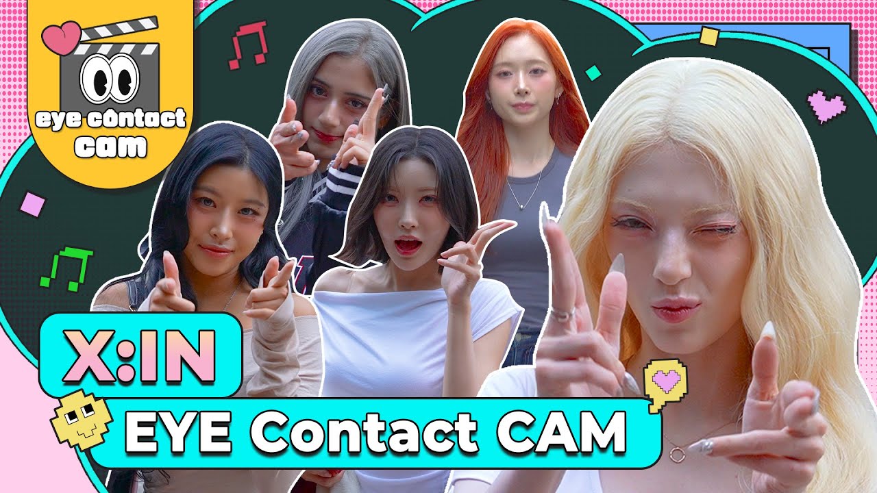 [4K] X:IN EYE CONTACT CAM :: 엑신 아이컨택캠 @ MUSIC BANK