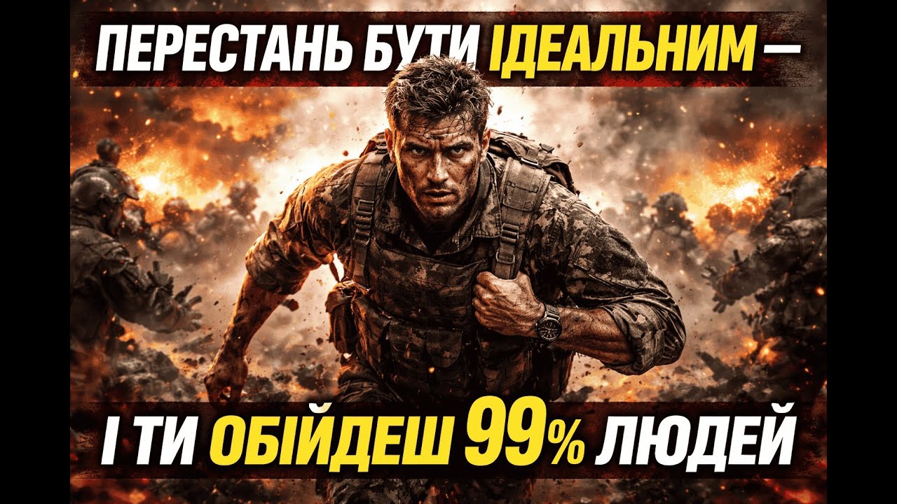 Перестань бути ідеальним — і ти обійдеш 99% людей!