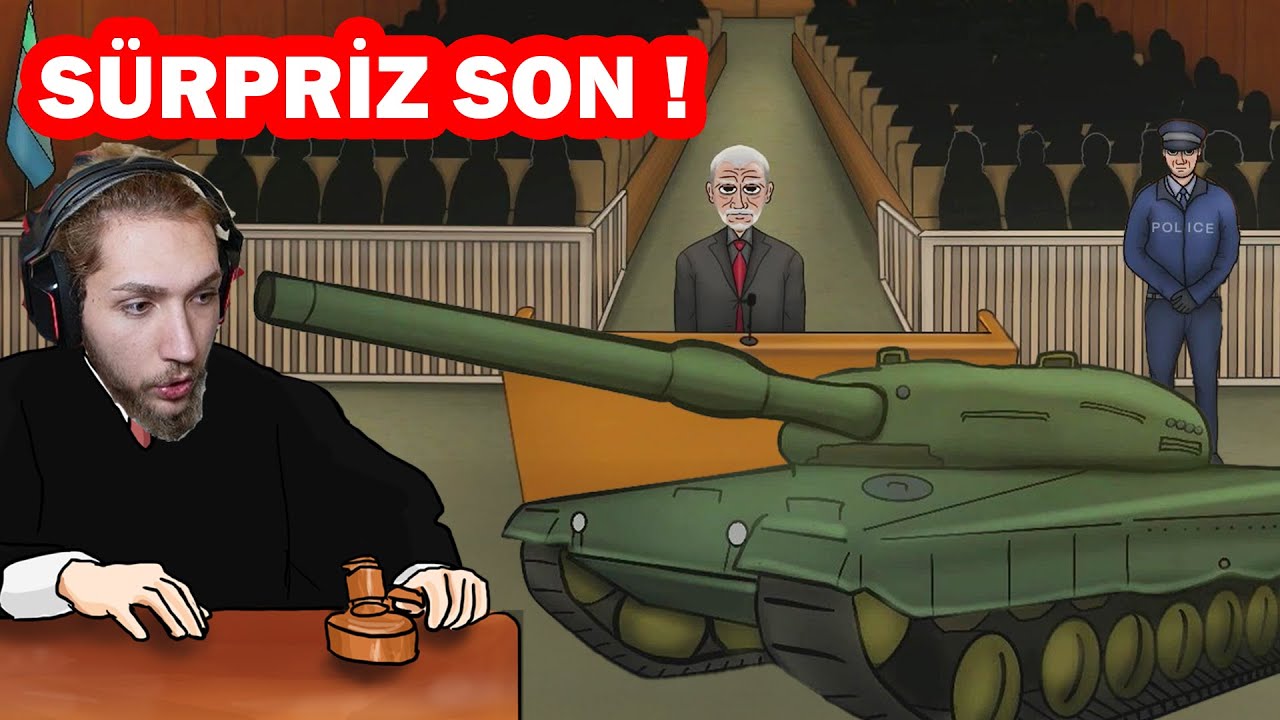 FİNALDE MAHKEMEYE TANKLA GİRDİLER ! JUDGESIM (8. BÖLÜM)