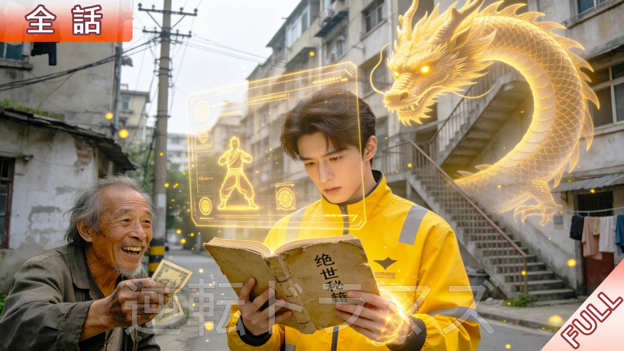 配達員が乞食から買った“秘伝書”、遊びで修行したら無敵に！美女社長を救い、婿入り後は武道宗師と崇められる