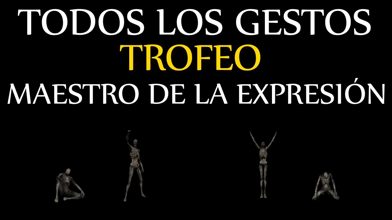 Dark Souls 3 - Todos los gestos (Trofeo 