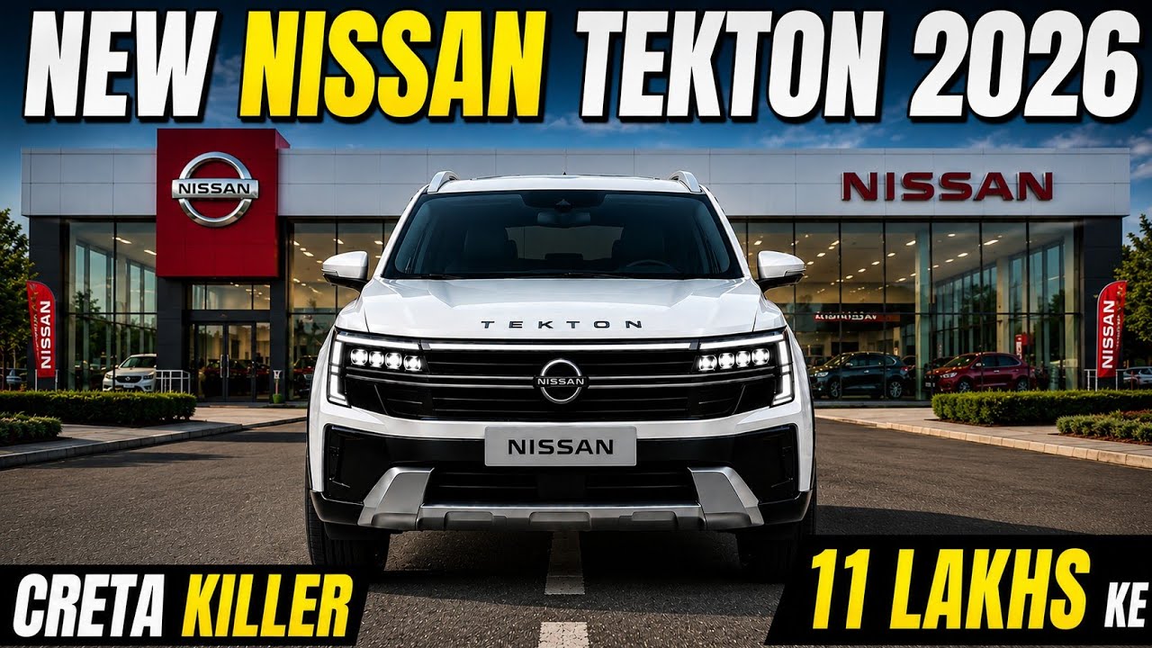 New Nissan Tekton 2026 | Creta And Seltos Killer Suv launch in india.