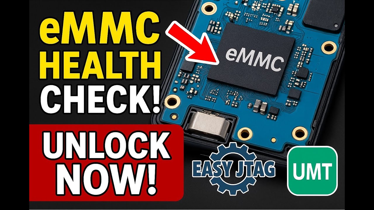 eMMC Health Check & Unlock Tool 🔓 | Test & Repair eMMC in 1 Click!