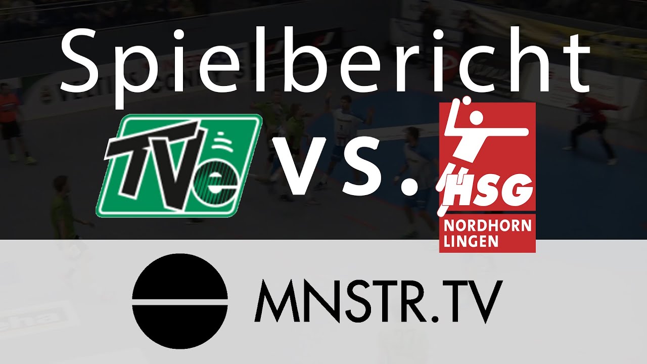 Handball-Bundesliga: TV Emsdetten vs. HSG Nordhorn-Lingen| MNSTR.TV
