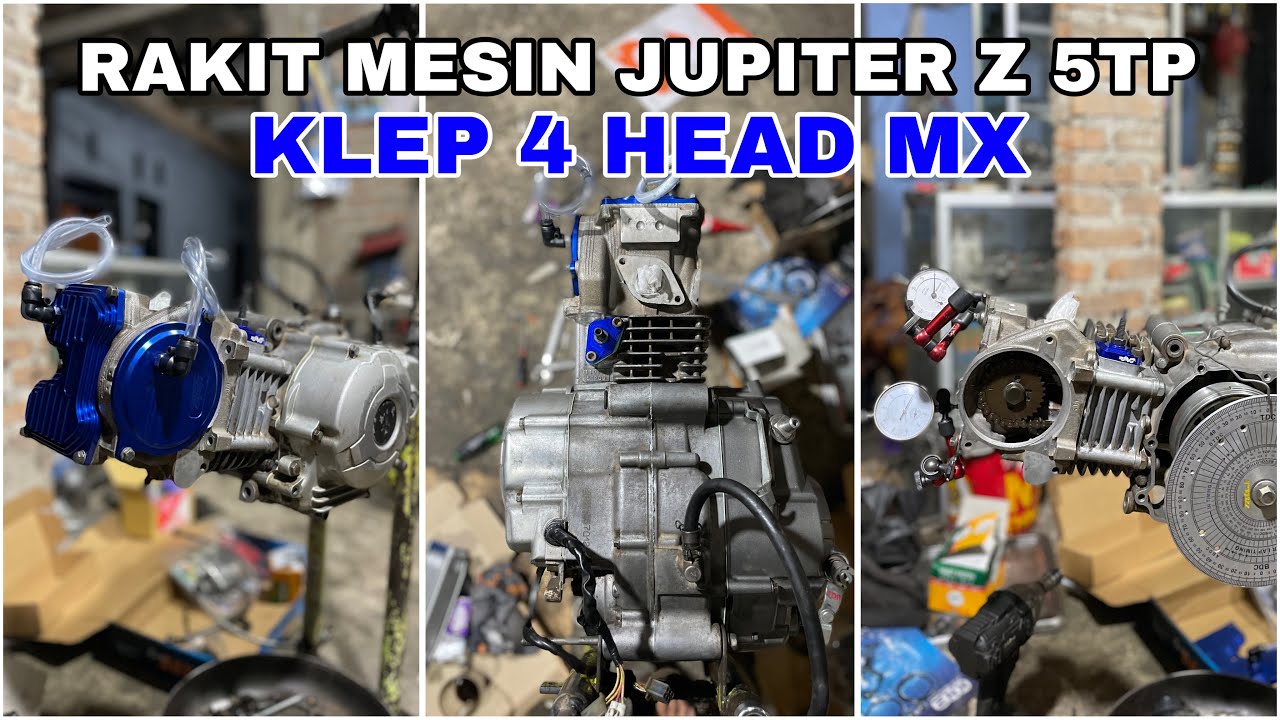 RAKIT MESIN JUPITER Z KLEP 4