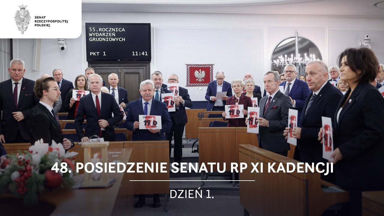 48. posiedzenie Senatu RP XI kadencji. Dzień 1