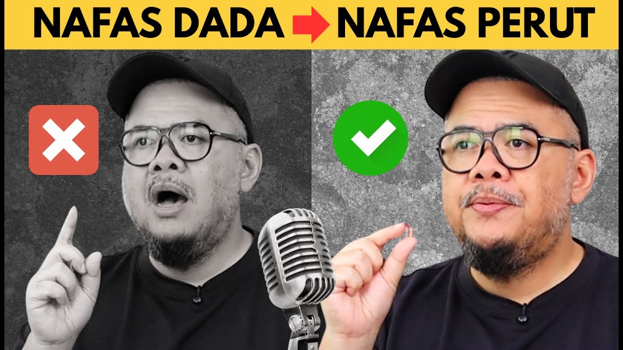 Cara TEPAT Nafas PERUT Agar Suara KUAT Dan STABIL