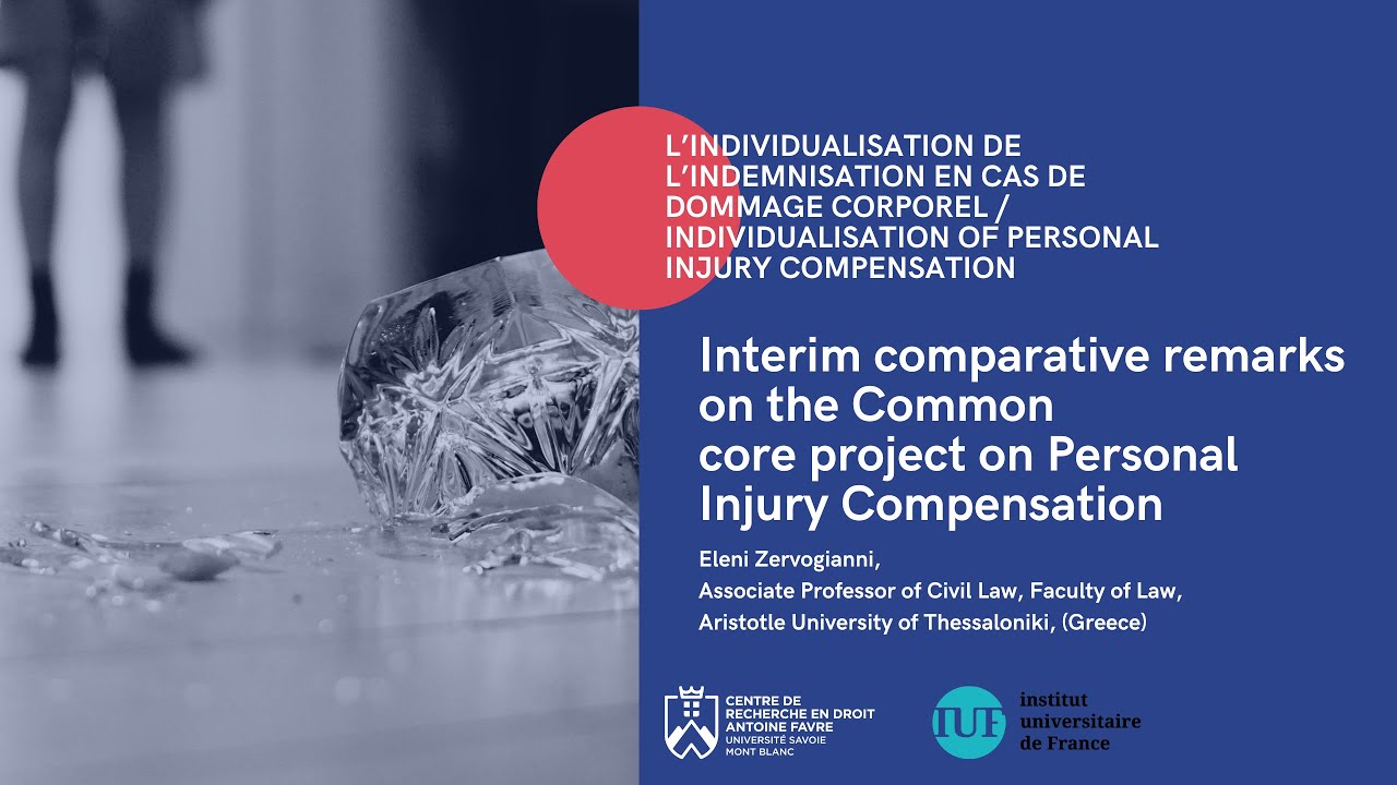 Interim comparative remarks on the Common core project on Personnal Injury Compensation