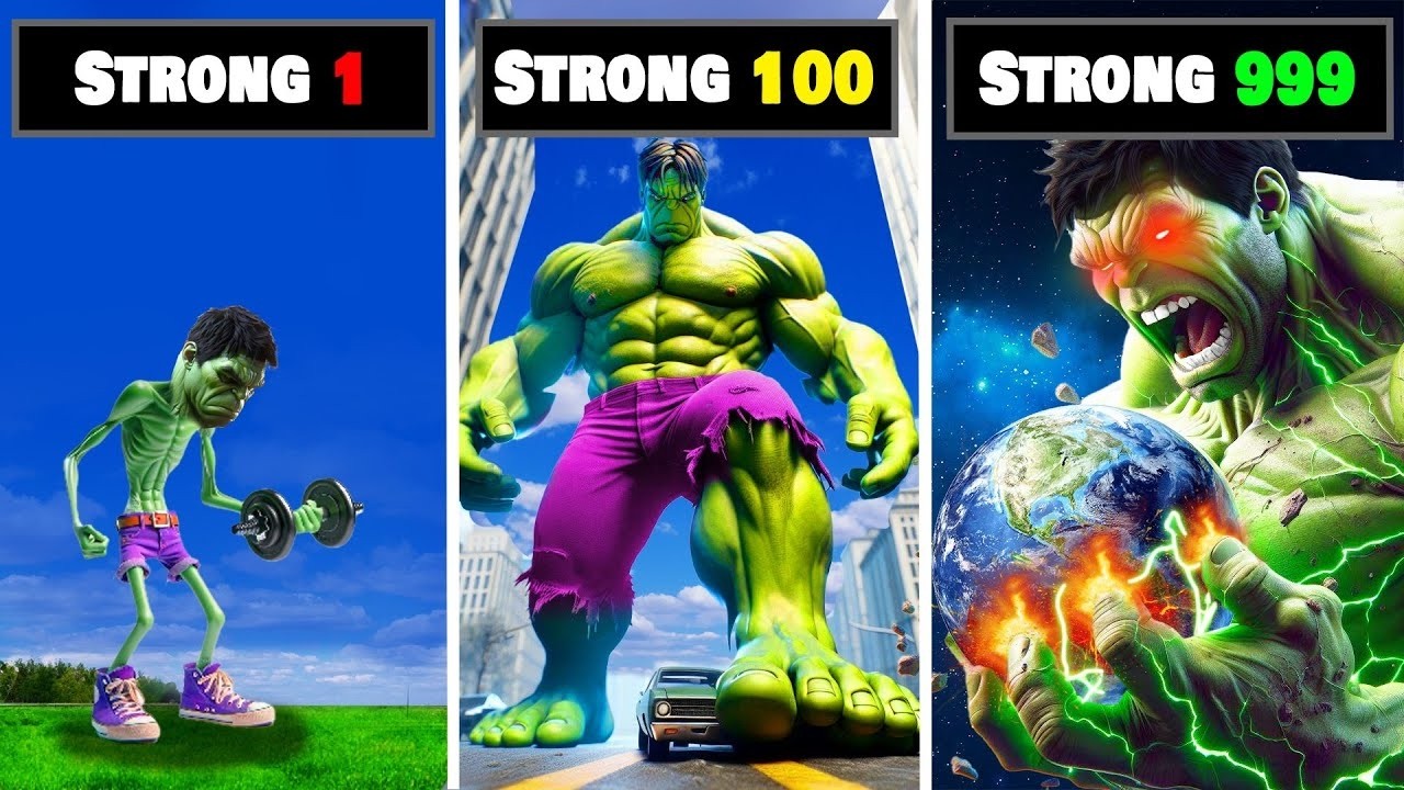 1% HULK to 999999% in GTA 5
