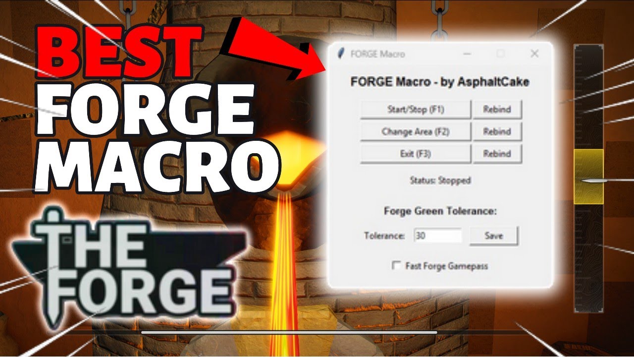 *ЛУЧШИЙ МЕТОД* Как выполнить автоматическую кузницу макросов AFK в The Forge!