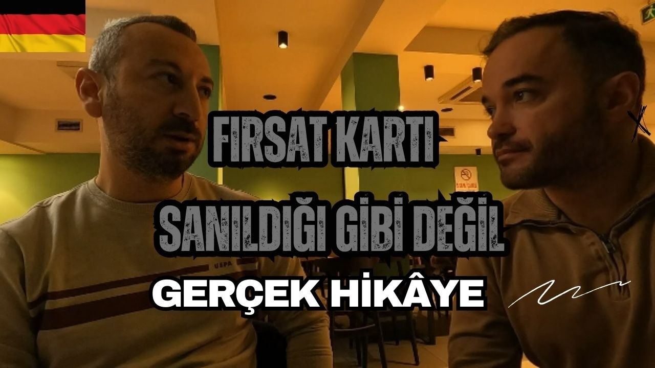 Almanya’da İş Bulamadım ve Döndüm” | Fırsat Kartı Röportajı #FirsatKarti #almanya #almanyadayasam