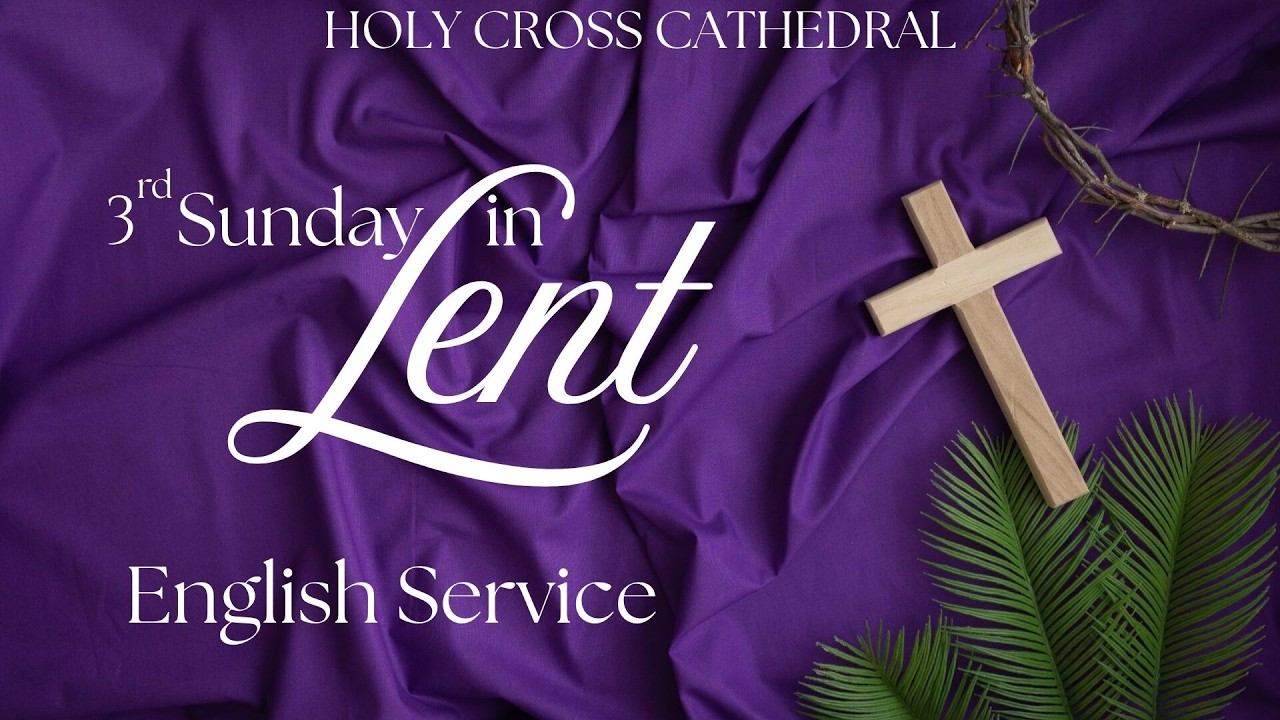 ENGLISH SERVICE I 3rd SUNDAY IN LENT  | HOLY CROSS CATHEDRAL | NANDYAL | LIVE | 6 PM | 08/03/2026