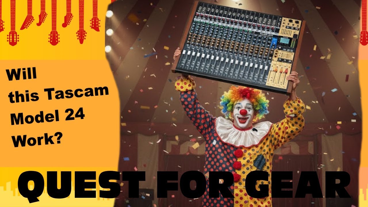 Я купил ещё один Tascam Model 24&hellip; А этот подойдёт? 🤞🎚 | Quest for Gear