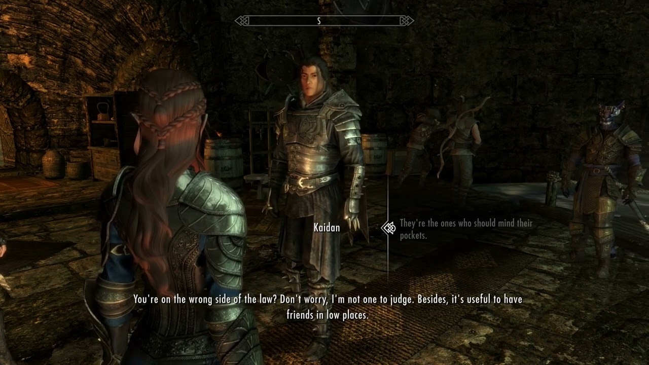 Kaidan&rsquo;s thoughts on the Thieves Guild! | SKYRIM