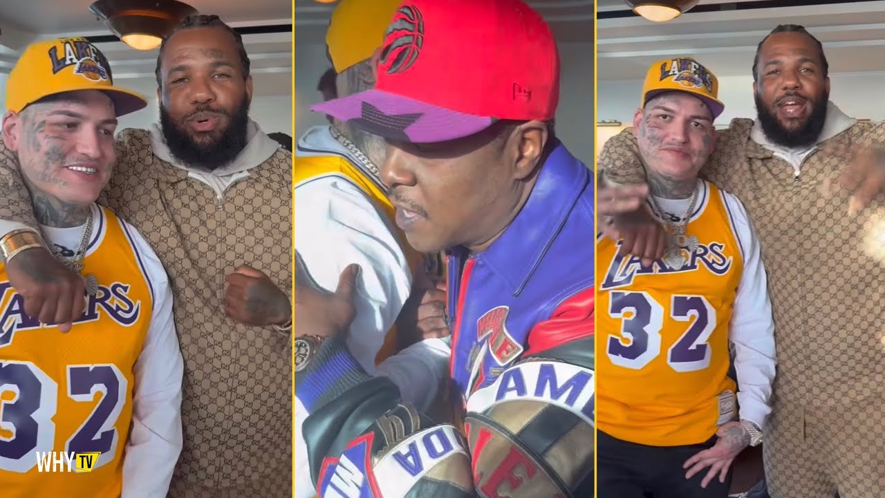 The Game Clowns With Lefty Gunplay, Jadakiss & Fat Joe After Joe & Jada Podcast (Behind The Scenes)