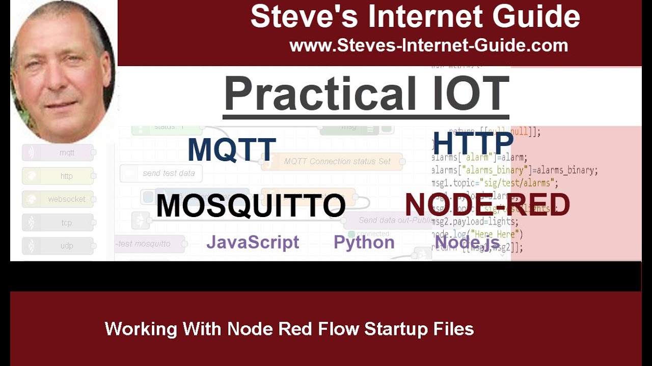 Working With Node Red Flow Startup Files