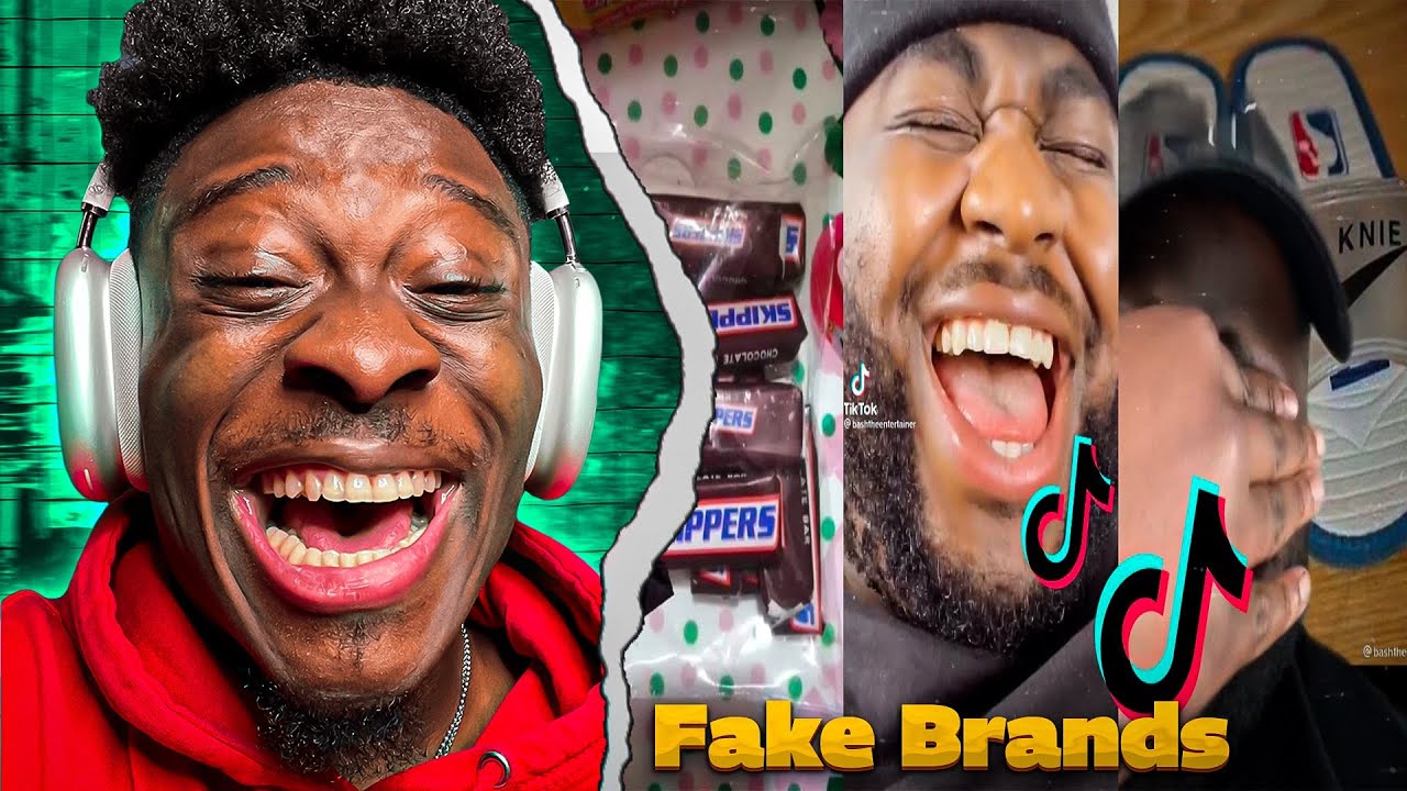 Поддельные бренды - Часть 1 // TikTok * НОВИНКА * 🤣 | РЕАКЦИЯ В ПРЯМОМ ЭФИРЕ