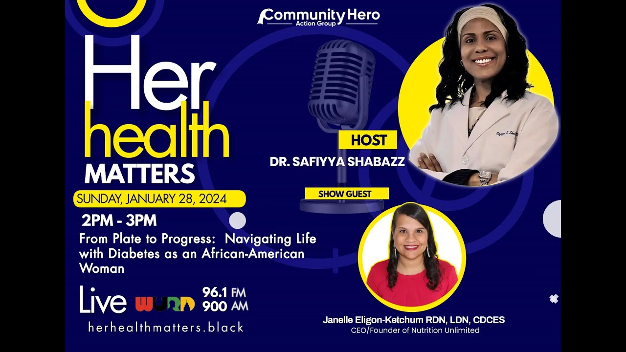From Plate to Progress:  Navigating Life with Diabetes as an African-American Woman