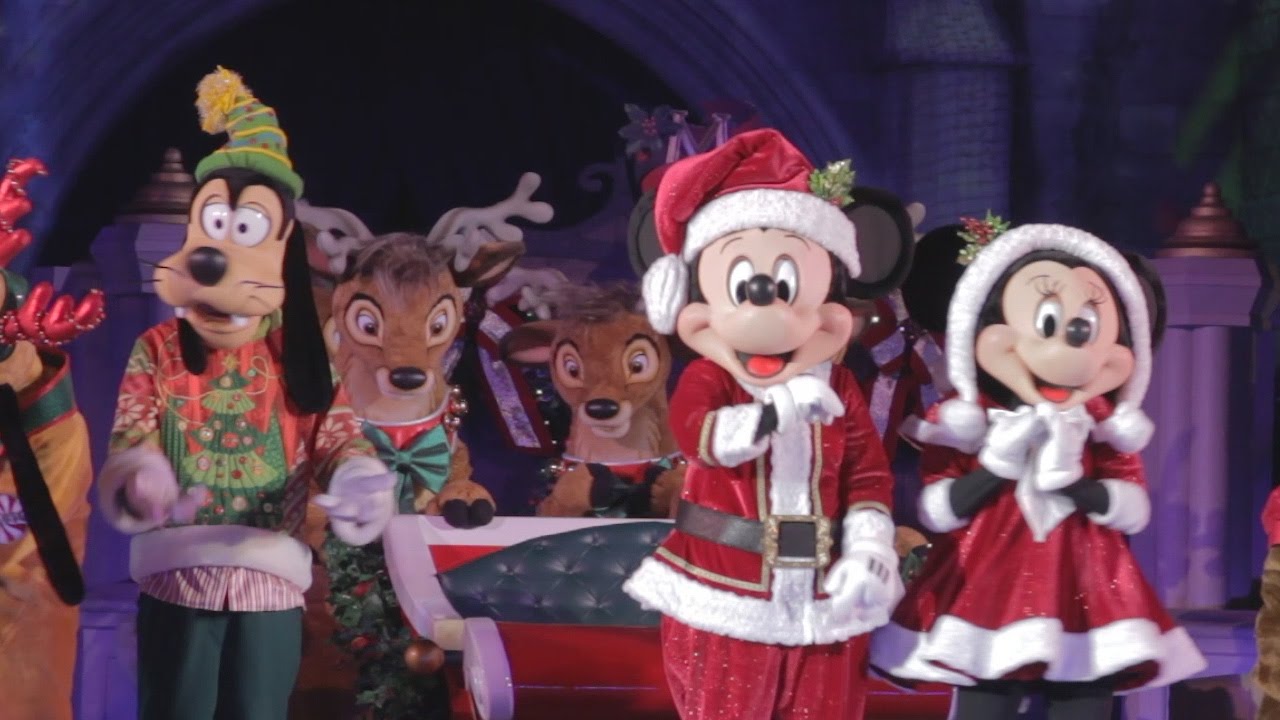 Mickey's Most Merriest Celebration Castle Stage Show, Very Merry Christmas Party, Walt Disney World