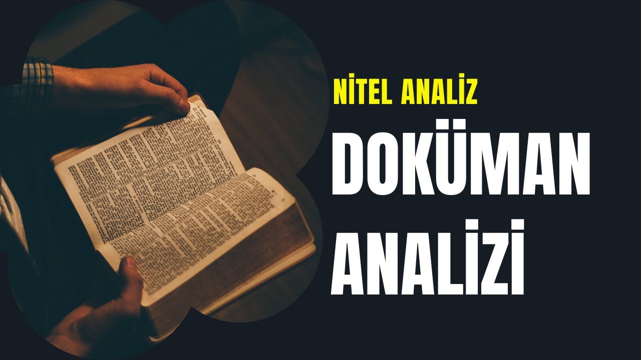 Bir Veri Kaynağı Olarak Dokümanlar / Nitel Araştırmalarda Veri Toplama Araçları - Dr. Zeynep Kurnaz