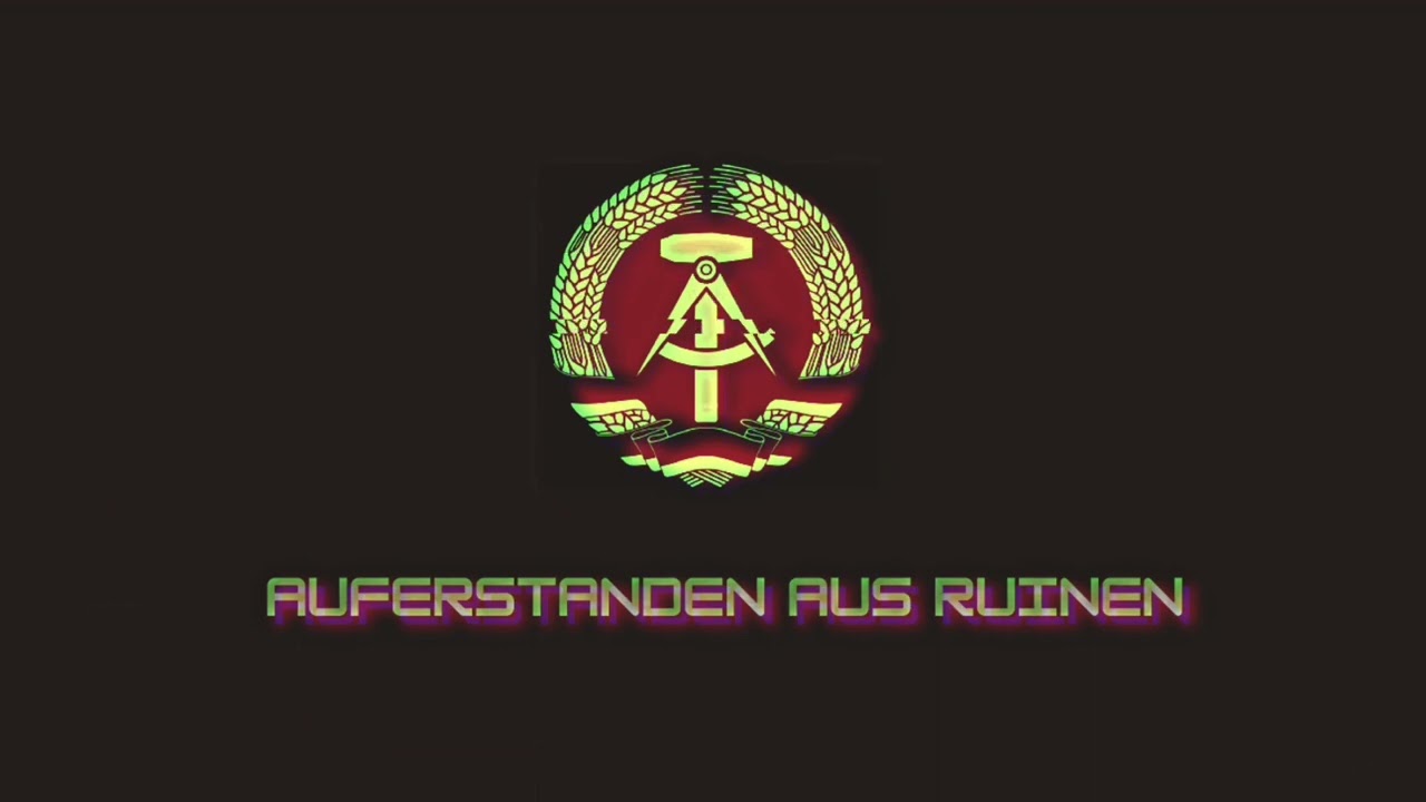 Auferstanden Aus Ruinen / National Anthem of East Germany - Synth Remix