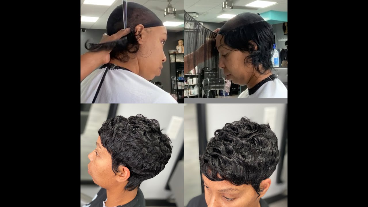 STOCKING CAP QUICK WEAVE/PIXIE CUT