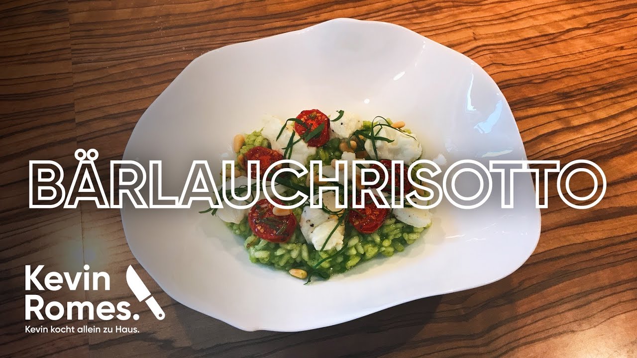 Frühlingshaftes Bärlauchrisotto - Kevin kocht allein zu Haus