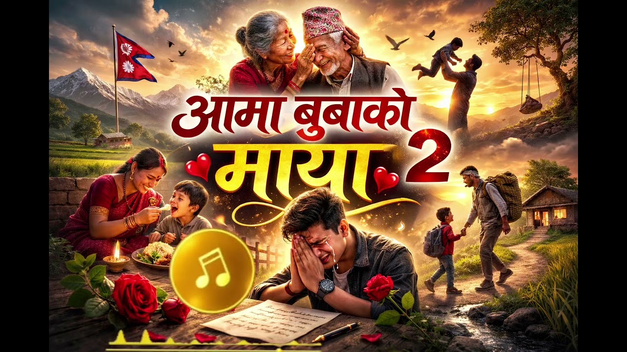 Aama buba ko maya || Aayush Ghale46|| new Nepali song 2026