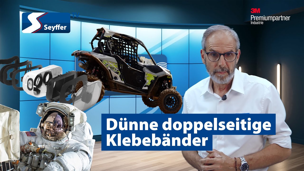 3M™ Dünne doppelseitige Klebebänder – wenn’s auf Millimeter ankommt