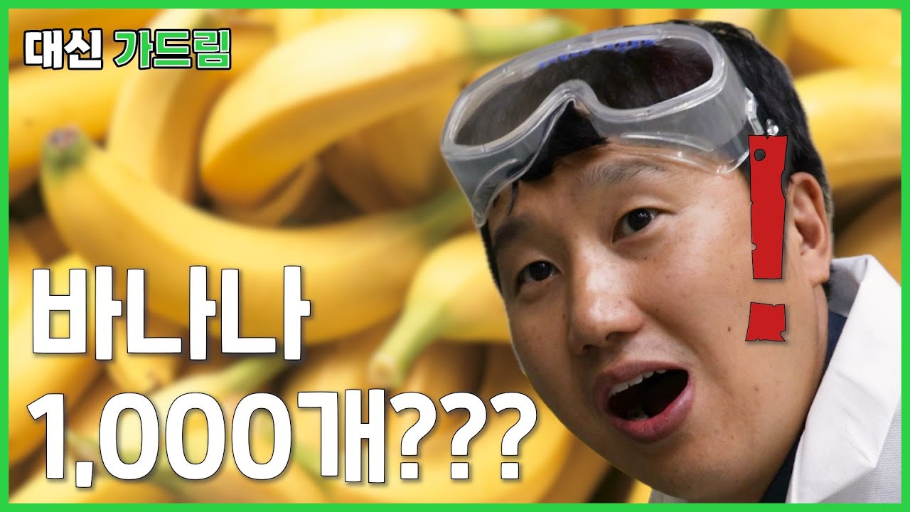 바나나에서 방사선이?! X-RAY와 비교해 보니... | 대신 가드림 Ep.7 한국원자력연구원 (주한규 원장)