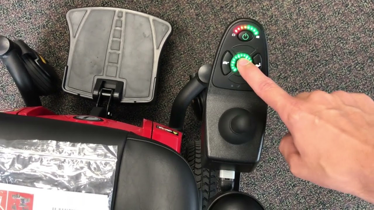 Basic Power Wheelchair Instruction:  Quick Start Guide
